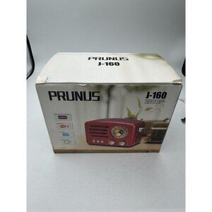 PRUNUS J-160 Small Retro Vintage Radio with Bluetooth, Portable Transistor Radio